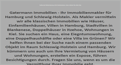Desktop Screenshot of gatermann-immobilien.de